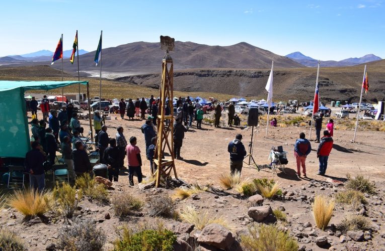 Aymaras de Chile y Bolivia acuerdan pedir que Cancillerías autoricen apertura de Paso Turístico y Comercial en Hito 41